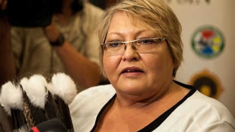 Heather Bear, fourth vice chief, Federation of Sovereign Indigenous Nations Heather Bear
