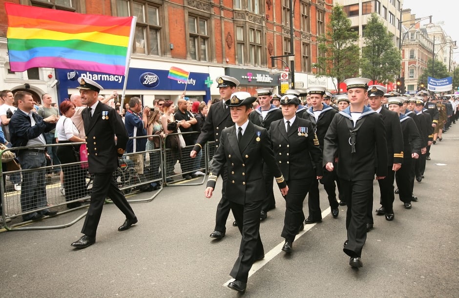 british military london pride