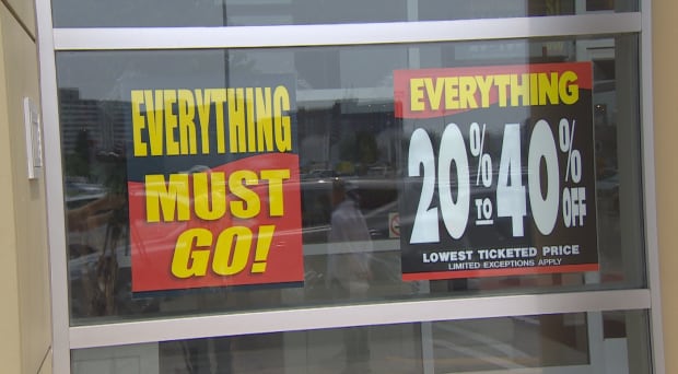 Sears Canada liquidation sale