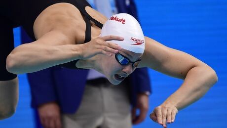 Canada's Penny Oleksiak competes in a women's 100m freestyle semi-final during the swimming competition. oleksiak-penny-1707