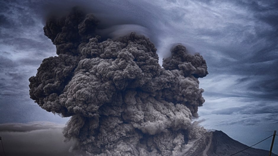 Some geoengineering strategies imitate the effects of volcanoes, like this one in Indonesia, by sending particles into the atmosphere to reflect sunlight.