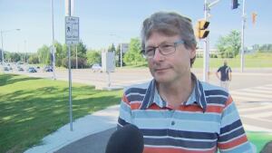 David Chernushenko ottawa bike crossing