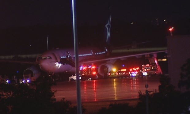 Ottawa airport July 31 2017 Air Transat flight delayed emergency crews