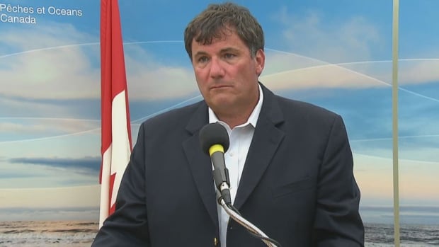 Fisheries Minister Dominic LeBlanc