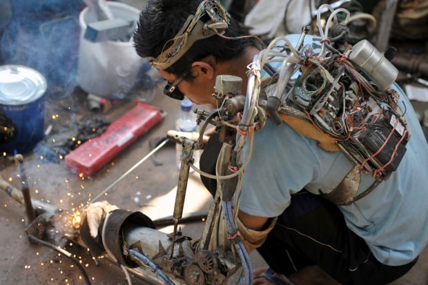 INDONESIA-ROBOT/ robotic arm
