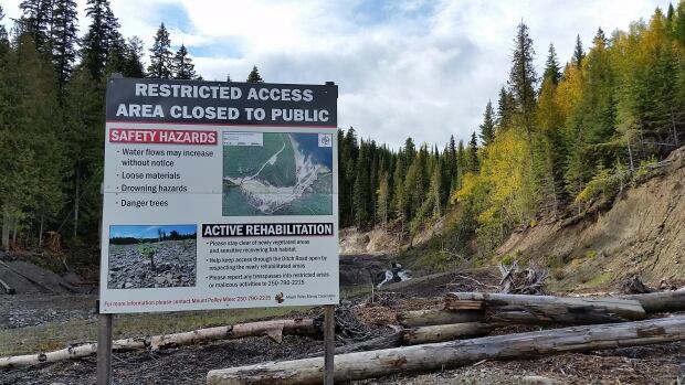 Mount Polley site -Restricted Access