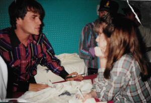 Renee and Luke Perry