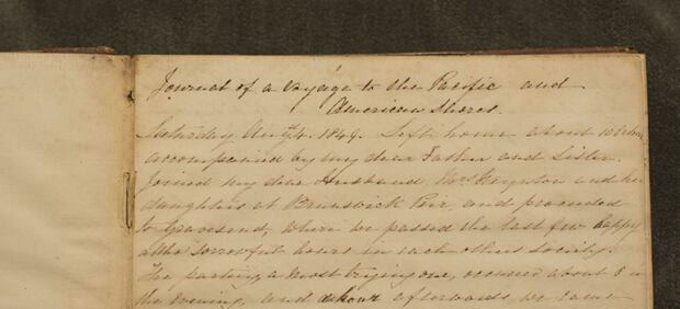 Journal of a voyage to the Pacific and American shores
