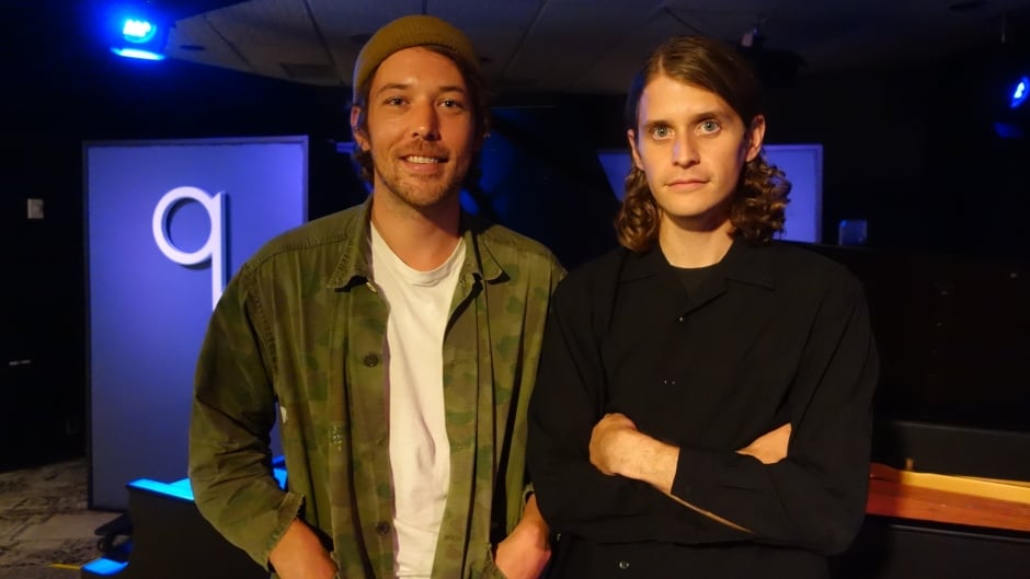 Fleet Foxes in studio q.