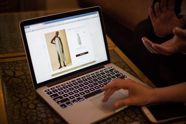 Online shopping e-commerce fashion
