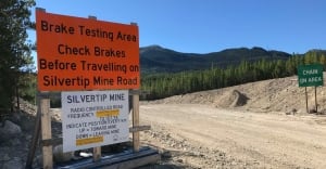 Silvertip Mine road
