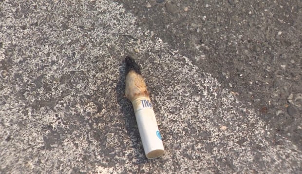 Cigarette butt