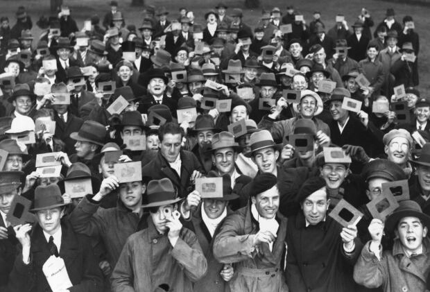 solar eclipse vintage archival