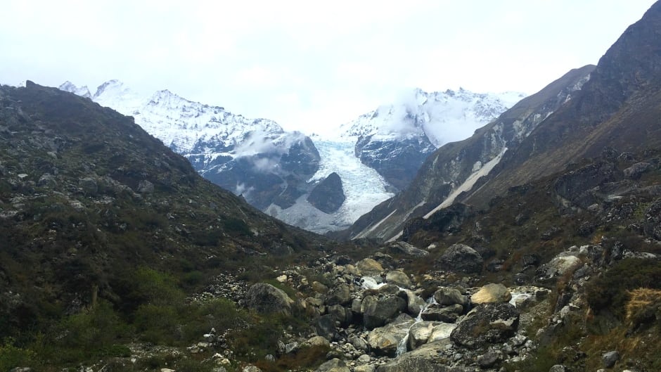 Weathering of Earth by glaciers may have warmed Earth over eons by aiding the release of carbon dioxide into the atmosphere. A new study shows the cumulative effect may have created negative feedback that prevented runaway glaciation.