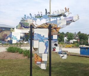 Stories of the Lake art installation