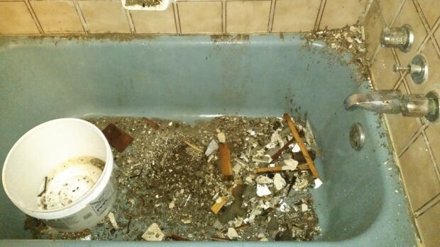 Asylum seeker bathtub