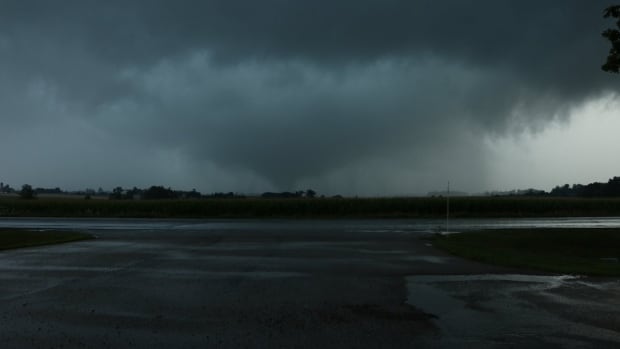 Storm west of Hawkesville