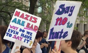 Toronto Charlottesville protest