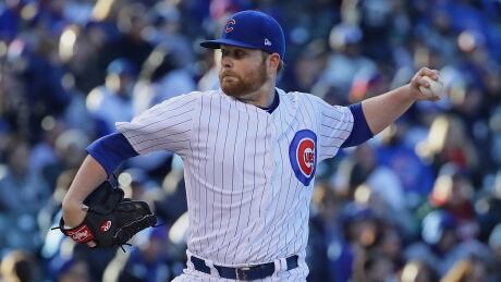 Former Chicago Cub Brett Anderson signed a minor-league contract with the Toronto Blue Jays on Monday. The starting pitcher made six starts for Chicago this season. anderson-brett-cubs