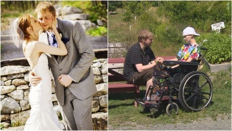 Carly and Nathanael White are still in the newlywed phase. Carly, 27, suffered a stroke late last month. Nathanael Carly White