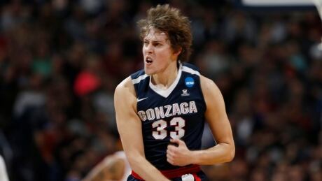 Kyle Wiltjer, seen above in action for Gonzaga, appeared in 14 games for the Houston Rockets last season. wiltjer-kyle-031916-620