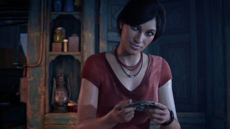 Players take on the role of Chloe Frazer (voiced by Claudia Black) instead of series stalwart Nathan Drake in Uncharted: The Lost Legacy. Uncharted Lost Legacy Chloe 01