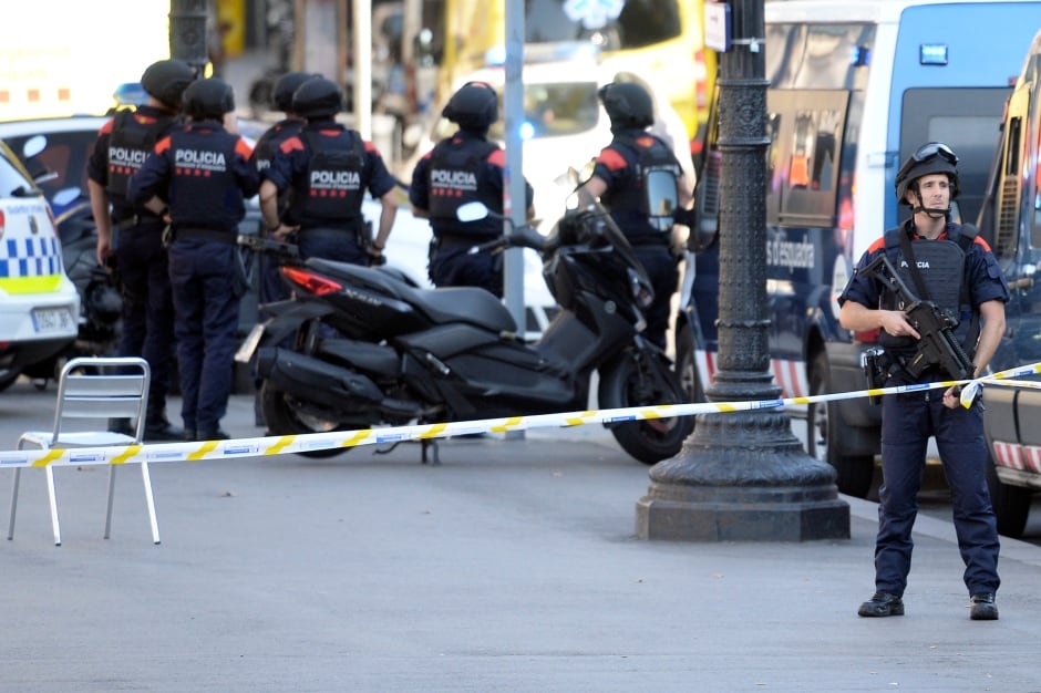 barcelona crash police