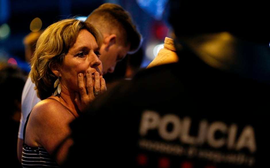 barcelona crash van