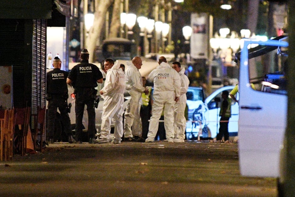 barcelona van crash forensics