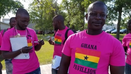 Sulemana Abdulai (right) says he will not stop advocating for LGBT people in Ghana despite threats and insults. Sulemana Abdulai