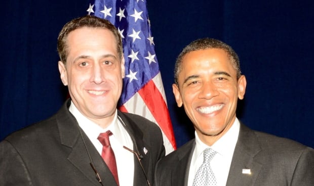 Stuart Milk and Barack Obama