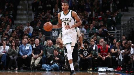 Greece's basketball federation accused the Milwaukee Bucks and the NBA of hatching a plan to prevent Giannis Antetokounmpo, above, from playing in the European championship. Giannis-Antetokounmpo