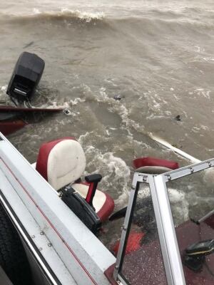 sunken boat