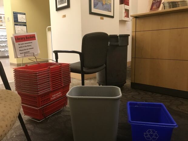 Leaky Yellowknife library