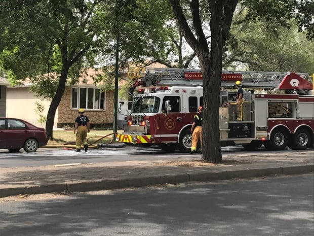 Meter fire Regina