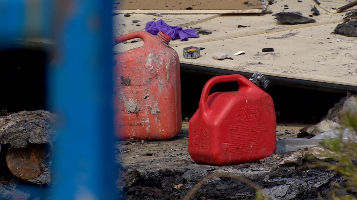 Father of infant killed in Edmonton arson fire handcuffed, released