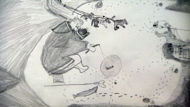 North Baffin Inuit drawing 4