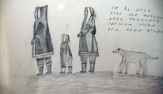 North Baffin Inuit drawing 7