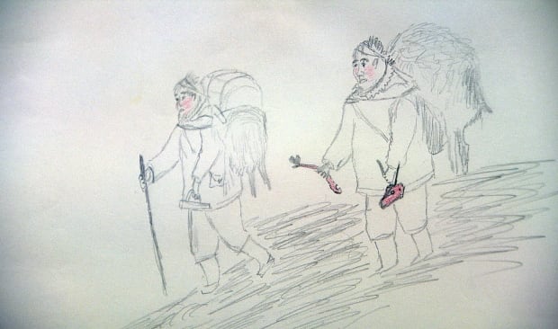 North Baffin Inuit Drawing 1