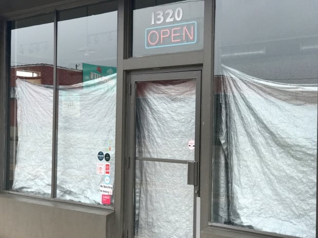 Shuttered business