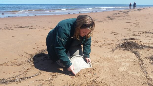 Kerry-Lynn Atkinson with pan
