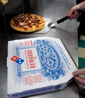 Earns Dominos Pizza