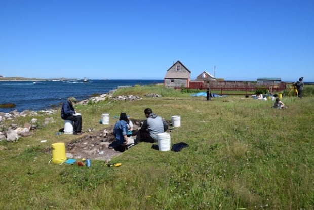 St. Pierre excavation