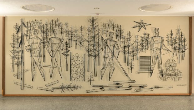 Claude Roussel, centennial building