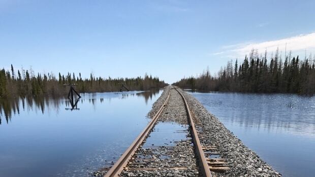 The port of Churchill has been closed all summer due to flooding earlier in the season.