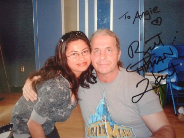 Bret Hart and Angie Garcia 2