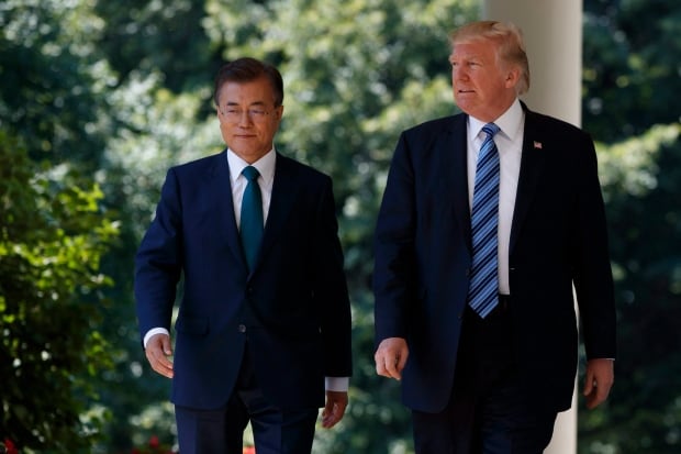 Trump US South Korea