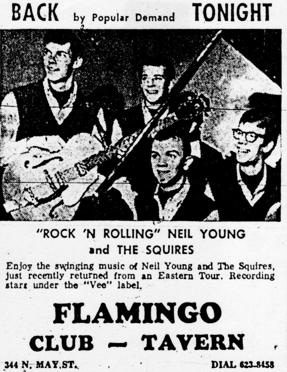 Neil Young and the Squires