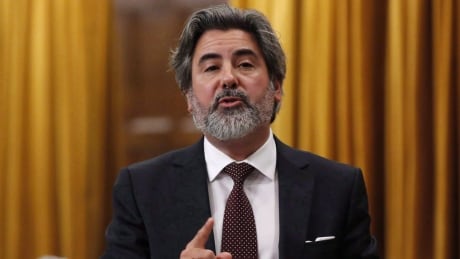 Pablo Rodriguez, Parliamentary Secretary to the Minister of Infrastructure, stands in the House of Commons during question period, in Ottawa on Friday, December 9, 2016. Rodriguez is heading to Los Angeles this week for a pre-emptive strike against misinformation about Canada's immigration system circulating in the Spanish-language press that officials worry could inspire a new wave of asylum seekers. Border Crossers Rodriguez 20170906