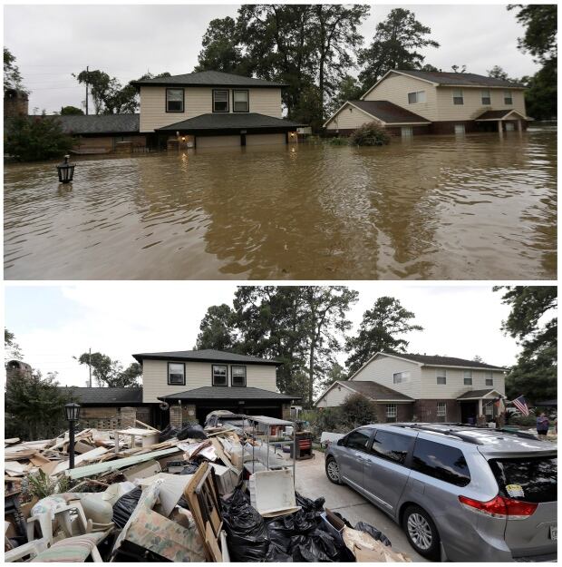 Harvey Receding Waters